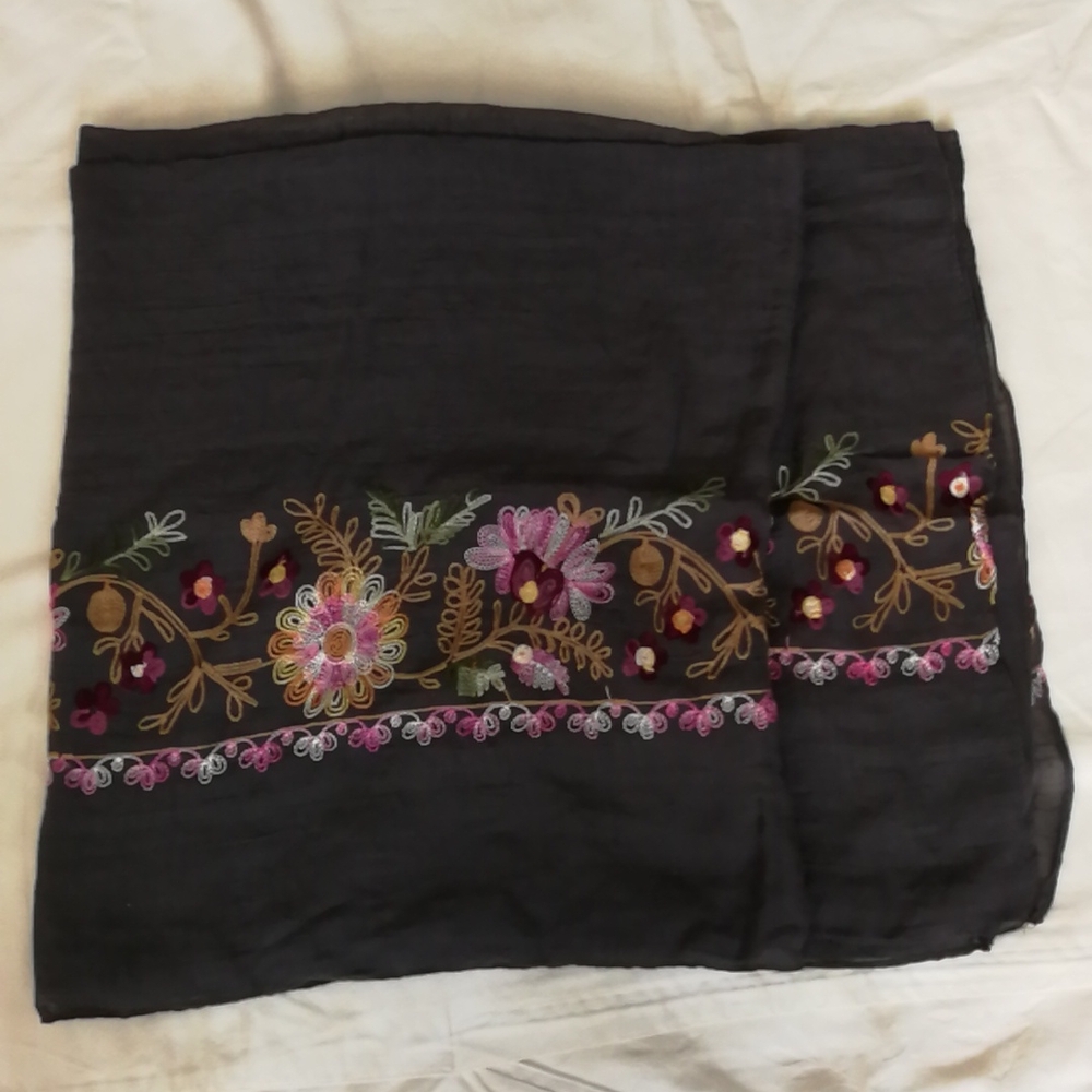 Unique Large Scarf  70"x35"